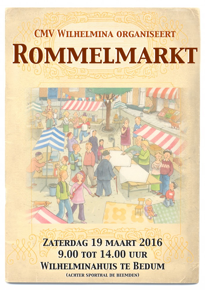 Poster Rommelmarkt2016